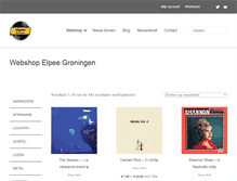 Tablet Screenshot of elpee-groningen.nl